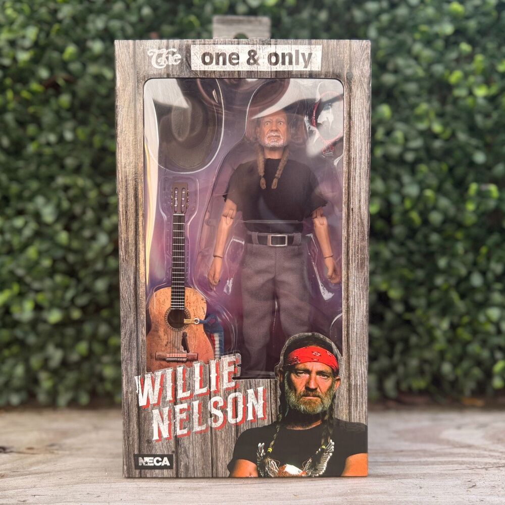 NECA The One & Only WILLIE NELSON An American Icon Collectible Action Figure NEW
